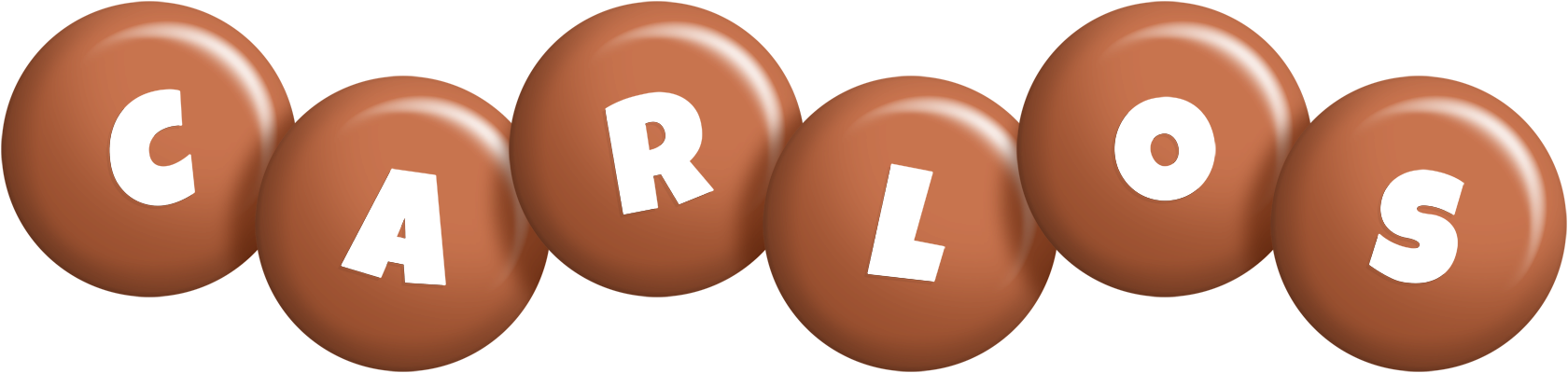 Carlos candy-brown logo