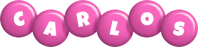Carlos candy-pink logo