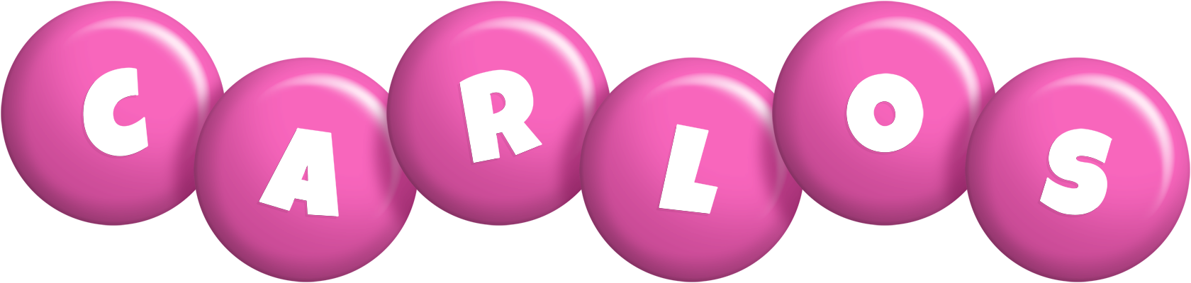 Carlos candy-pink logo