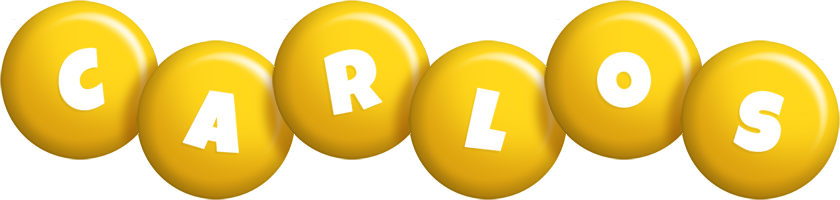 Carlos candy-yellow logo
