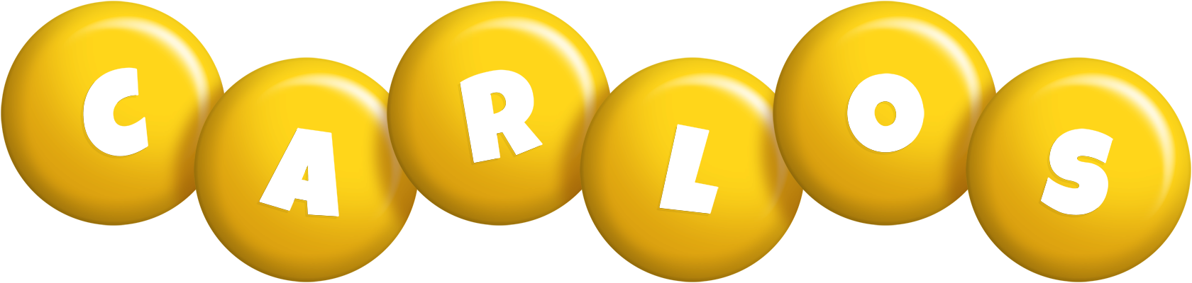 Carlos candy-yellow logo