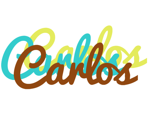 Carlos cupcake logo