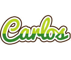 Carlos golfing logo