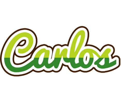 Carlos golfing logo