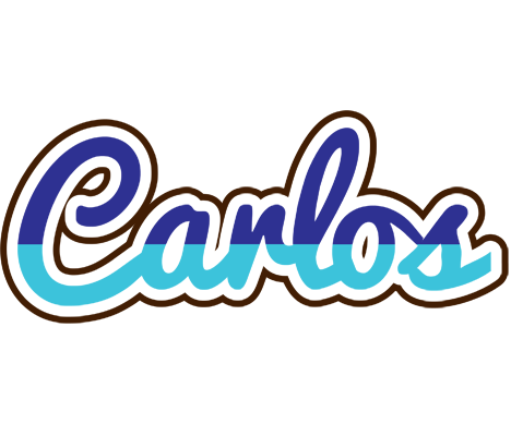 Carlos raining logo
