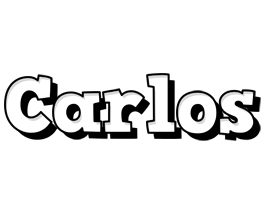 Carlos snowing logo