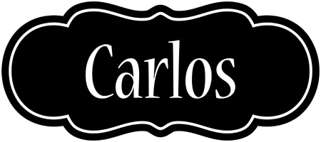 Carlos welcome logo