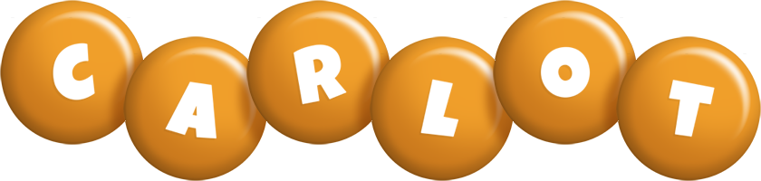 Carlot candy-orange logo