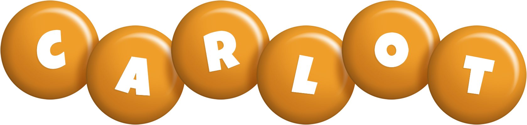 Carlot candy-orange logo