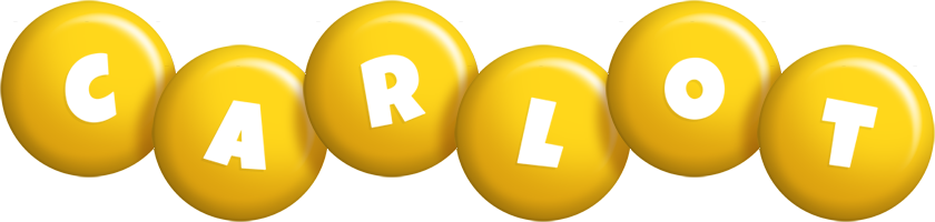Carlot candy-yellow logo