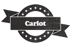 Carlot grunge logo