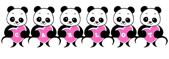 Carlot love-panda logo