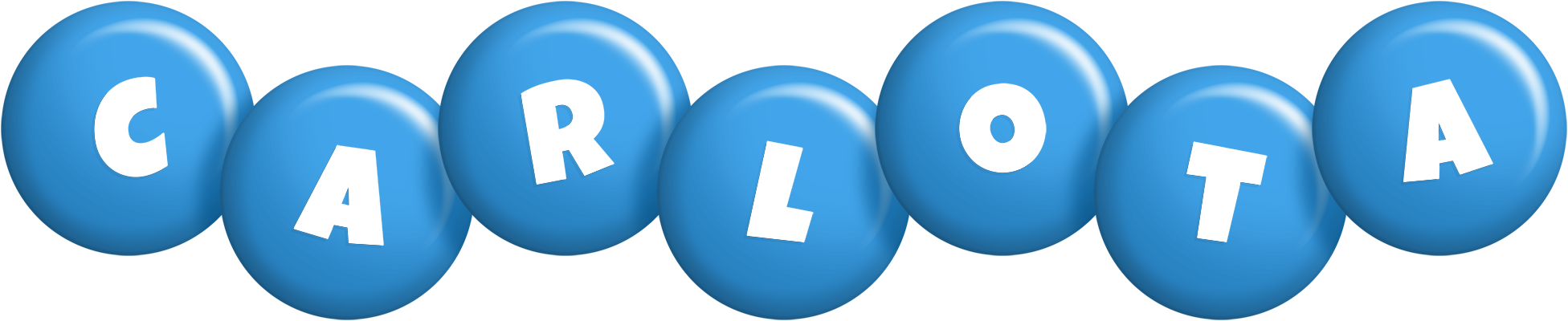 Carlota candy-blue logo