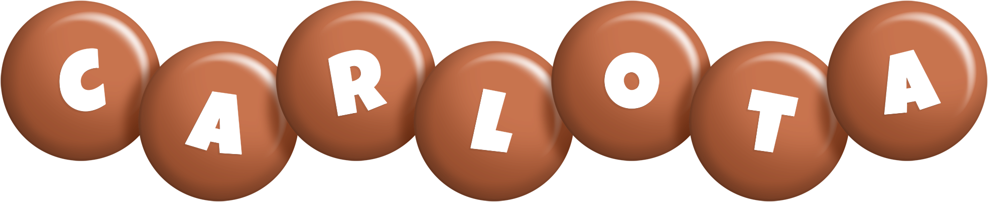 Carlota candy-brown logo