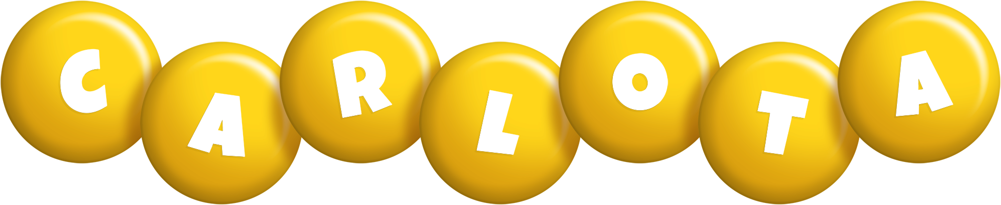 Carlota candy-yellow logo