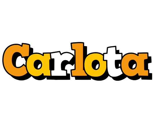 Carlota cartoon logo