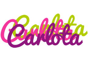 Carlota flowers logo