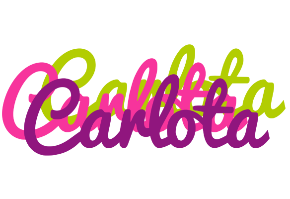 Carlota flowers logo