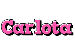 Carlota girlish logo