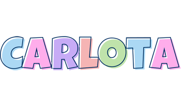 Carlota pastel logo