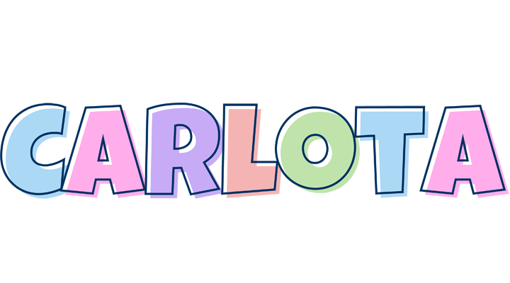 Carlota pastel logo