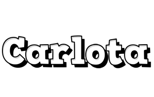 Carlota snowing logo