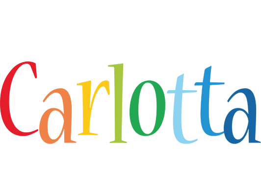 Carlotta birthday logo
