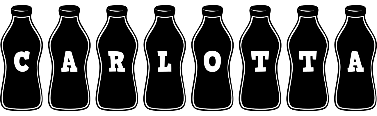 Carlotta bottle logo