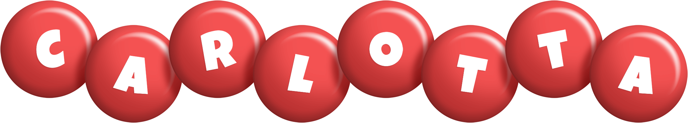 Carlotta candy-red logo