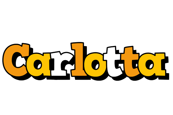 Carlotta cartoon logo
