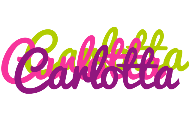Carlotta flowers logo