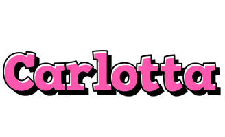 Carlotta girlish logo