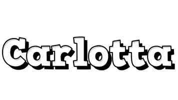 Carlotta snowing logo