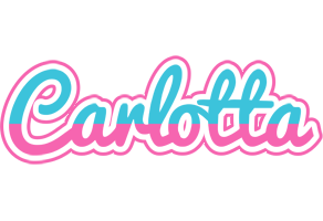 Carlotta woman logo