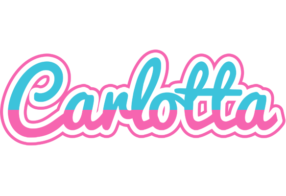 Carlotta woman logo