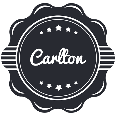 Carlton badge logo