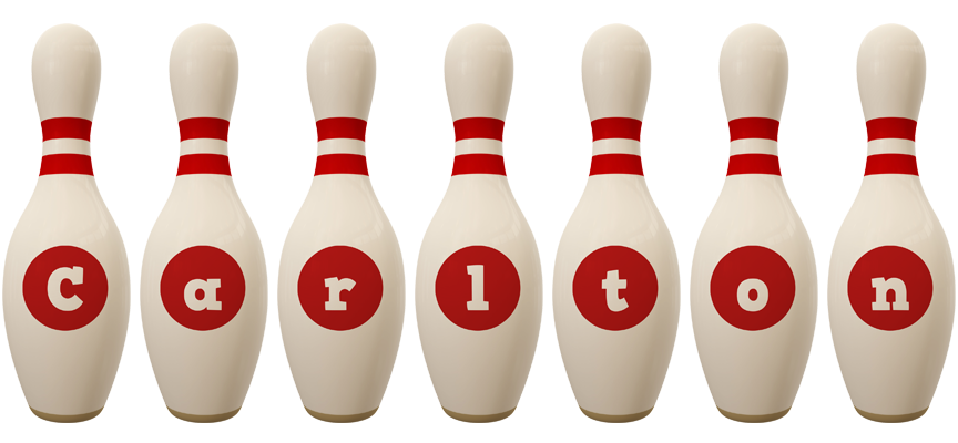 Carlton bowling-pin logo