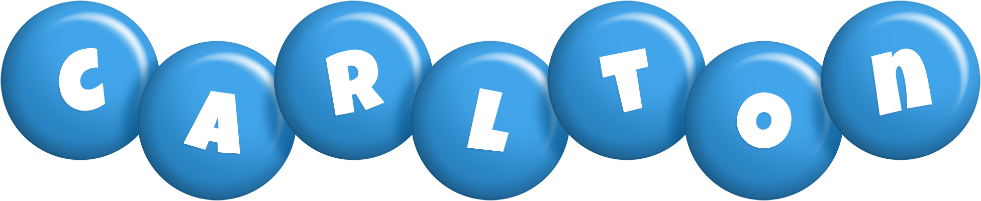 Carlton candy-blue logo