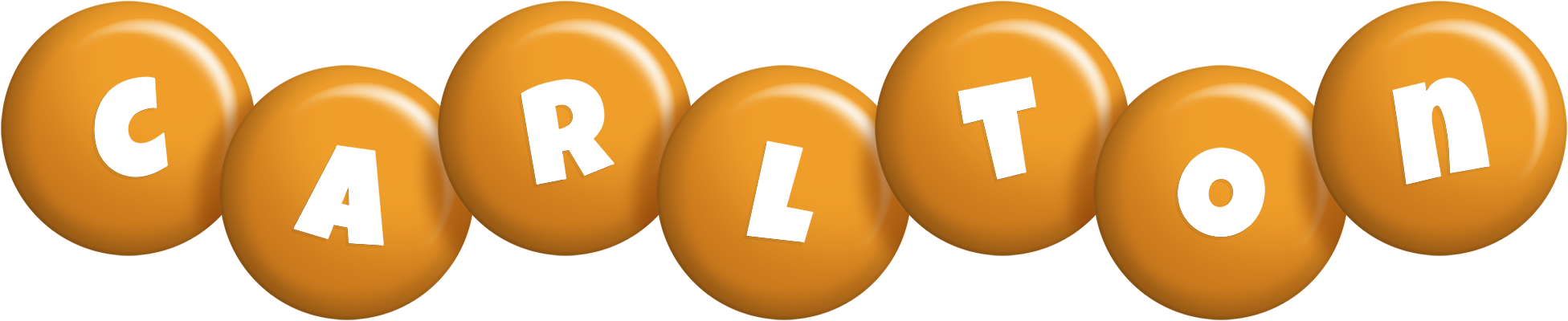 Carlton candy-orange logo