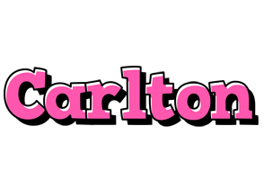 Carlton girlish logo