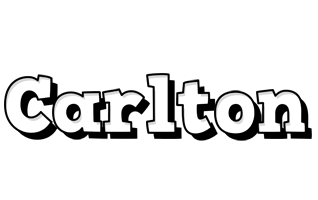 Carlton snowing logo