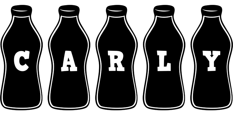 Carly bottle logo