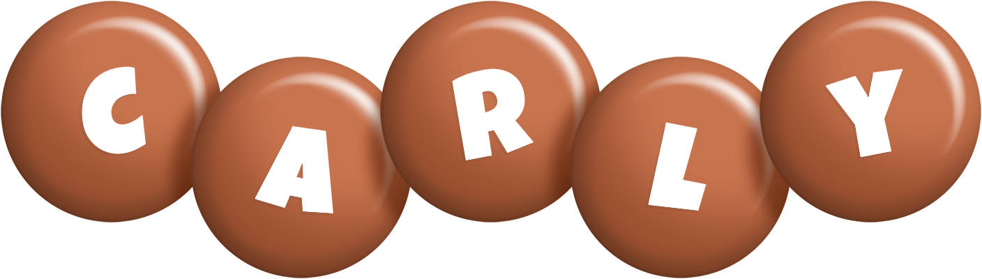 Carly candy-brown logo