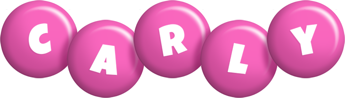 Carly candy-pink logo