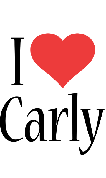 Carly i-love logo