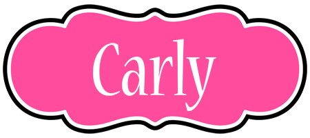 Carly invitation logo