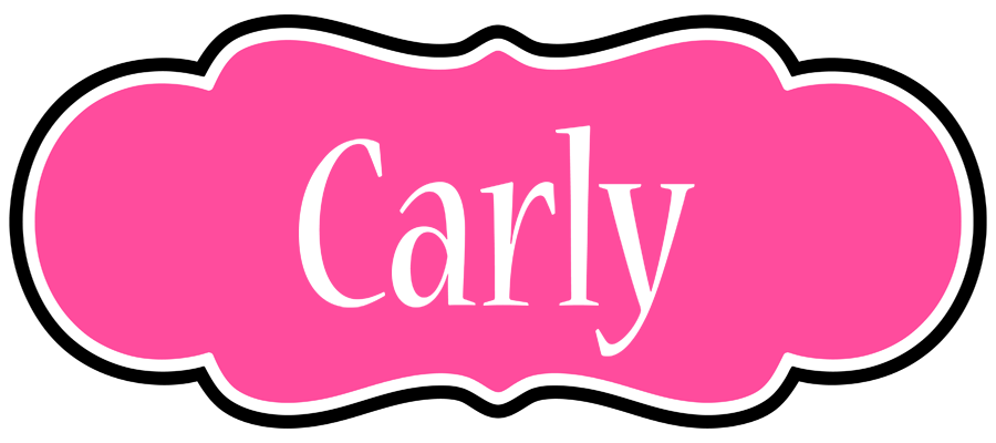 Carly invitation logo
