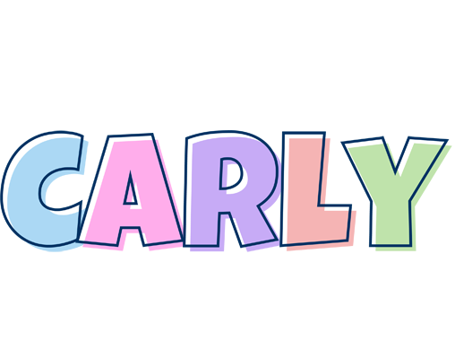 Carly pastel logo
