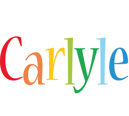 Carlyle birthday logo