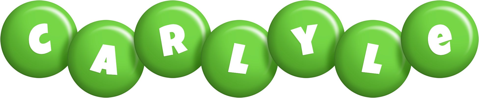 Carlyle candy-green logo
